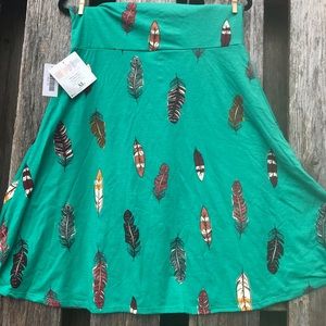 LuLaRoe Azure Skirt Xl